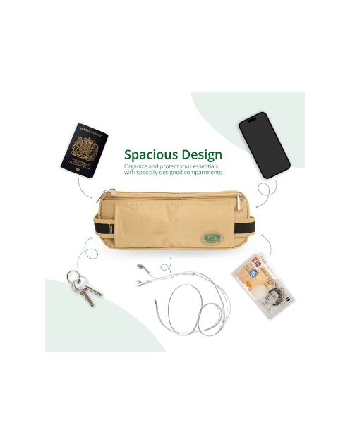 Hajj Safe Ihraam Belt with Pockets - Image 3