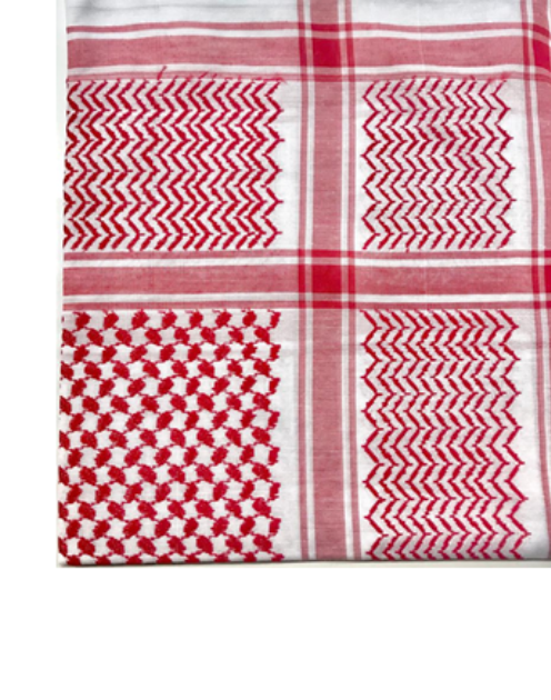 Saudi Red & White Keffiyeh - Image 2