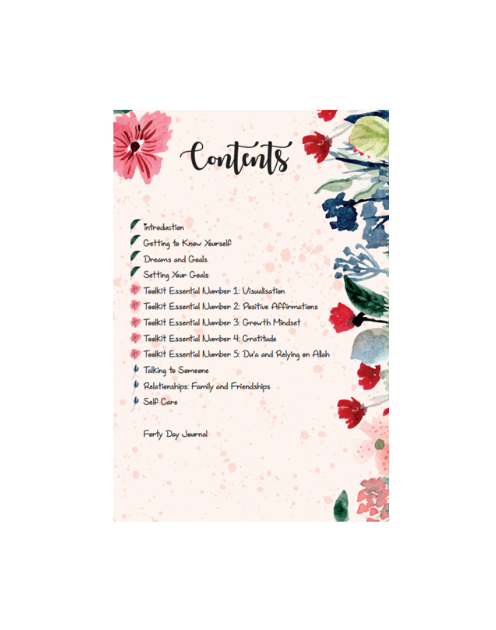 My Best Self: A Muslim Girl’s Guided Journal To Being Confident And Successful - Image 3