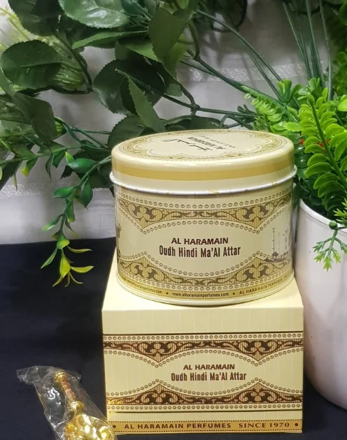 Oudh Hindi Maal Bukhoor by Al Haramain - Image 3