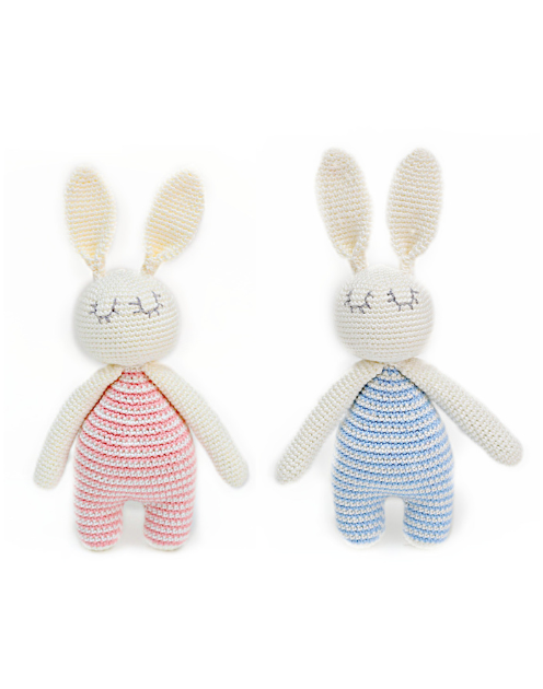Snoozy Bunny Crochet Doll - Image 3