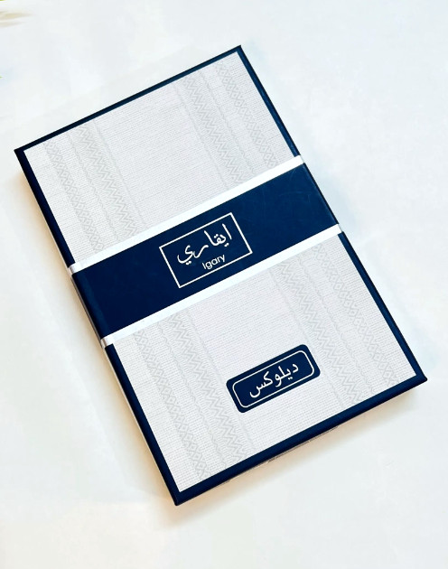 Premium Quality Red & White Shemagh in Gift Box - Image 3