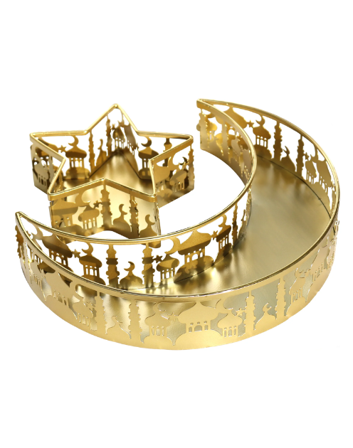 Gold Crescent Moon and Star Tins - Image 3