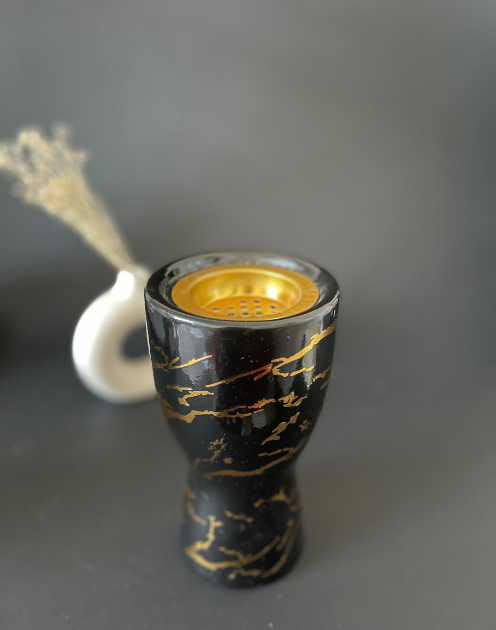 Black Marble Bukhoor Burner - Image 2
