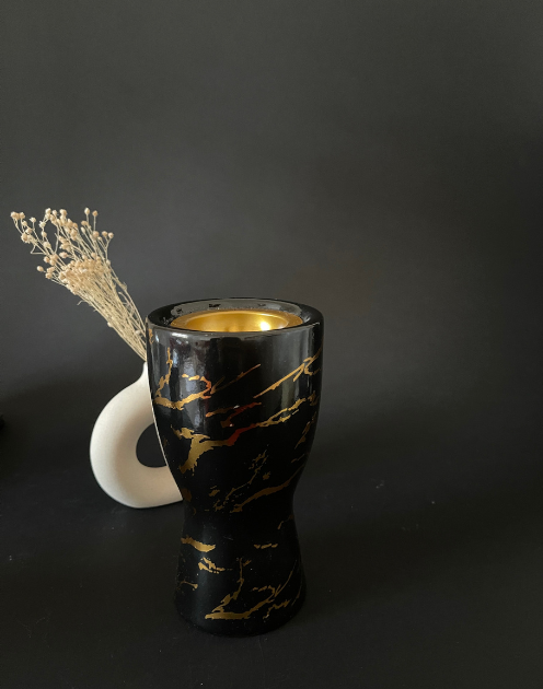 Black Marble Bukhoor Burner - Image 3