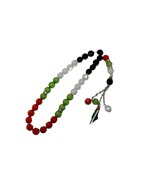 Palestine Tasbih Misbaha Crystal Beads - Image 2