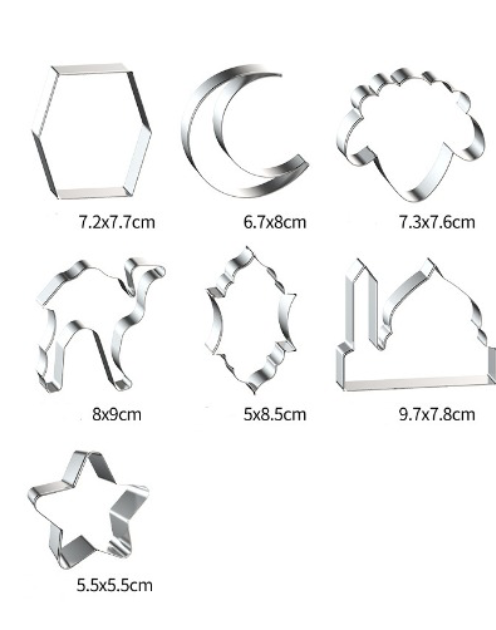 Set of 7 Cookie Cutters - Image 5