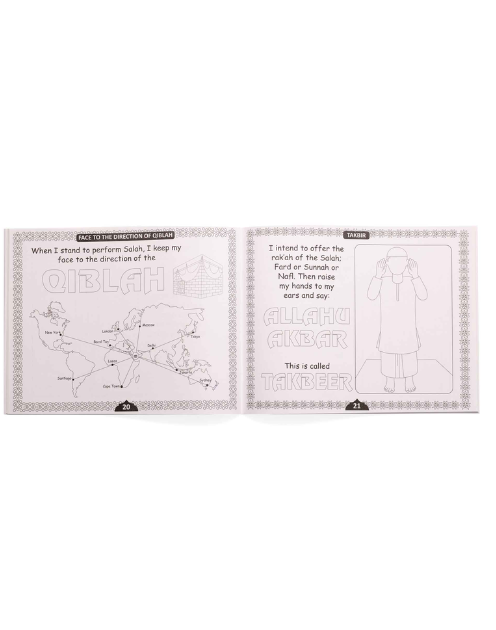 Wudhu and Salah - A Colouring Book For Children - Image 2