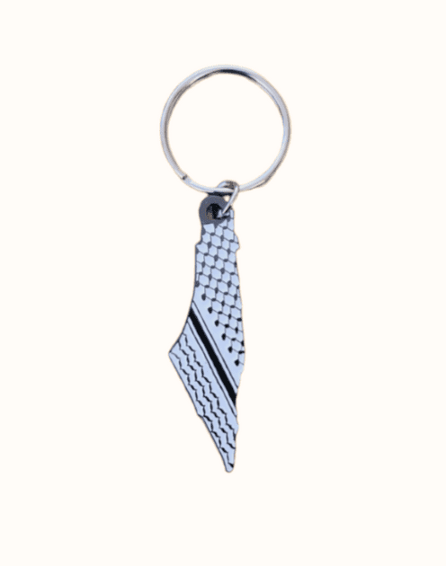 Palestine Keffiyeh Keyring - Image 2