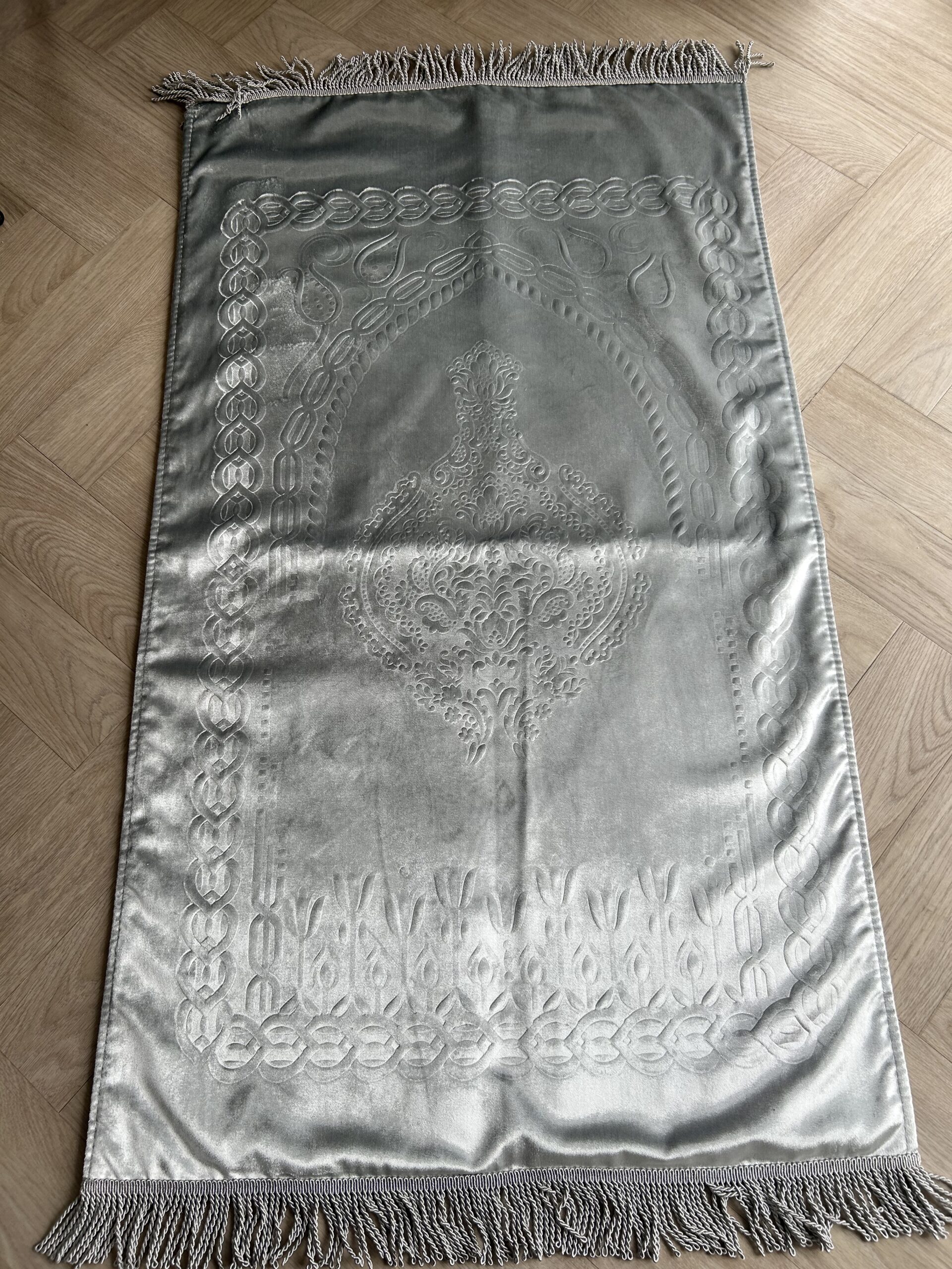 Personalised Luxury Lined Velvet Prayer Mat - Image 2
